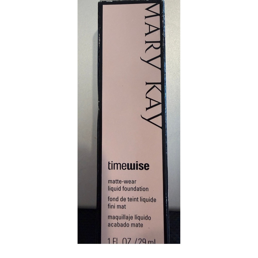 Mary Kay TimeWise Matte Wear Liquid Foundation Beige 7 Combination Oily Skin 1oz